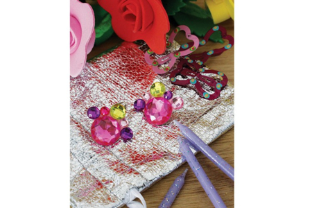 Lentejuelas redondas multicolores - Strass – 10doigts.fr