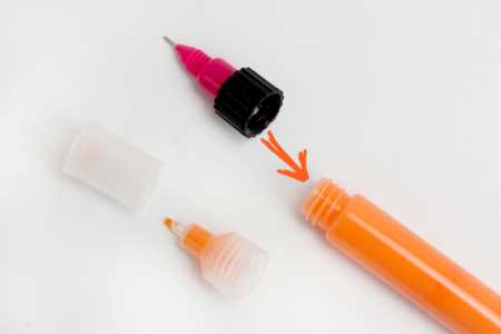 Precision Tips for Paint or Glue Pens - 2 Sizes - 3 - Painting Accessories - 10doigts.com - Painting Accessories – 10doigts.fr