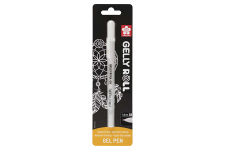 Sakura Gel Pen - White 08 - Calibrated fineliners for precise drawing – 10doigts.fr