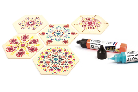 Bolígrafo de pintura 3D dots - Colores opacos - Pintura en relieve – 10doigts.fr