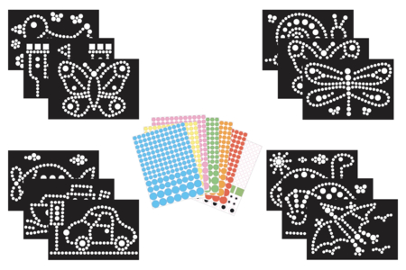 mega pack de gomets - Kits de tarjetas – 10doigts.fr