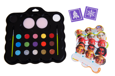 kit de fiesta mega - Maquillaje creativo para niños – 10doigts.fr