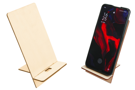 Soporte clásico para smartphone de madera a montar - Objetos para el escritorio – 10doigts.fr
