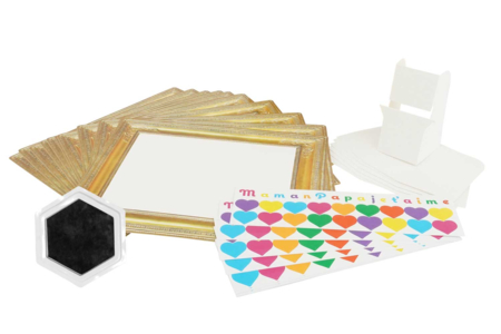 Cuadro Encreur mano papá mamá - Kits fiesta de los padres – 10doigts.fr