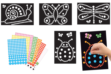 gometas insectos - Kits de tarjetas – 10doigts.fr