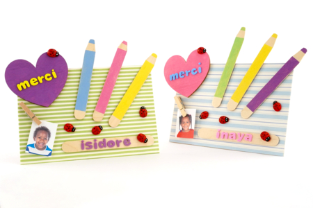 Photo Board "Thank You" - 3 - Craft Activities for Teachers, ATSEM, AESH, Nannies... - 10doigts.com - Craft Activities for Teachers, ATSEM, AESH, Nannies... – 10doigts.fr