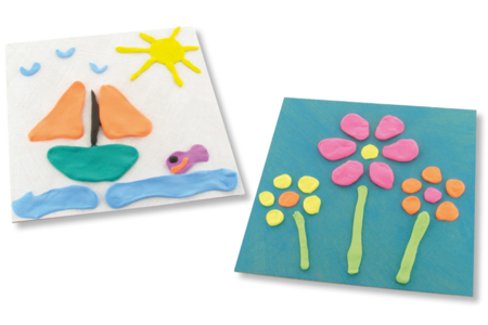 Cuadros en pasta de modelar SOFT CLAY - Actividades manuales de modelado – 10doigts.fr