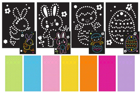 Tableaux enfant paques - Easter Craft Kits – 10doigts.fr