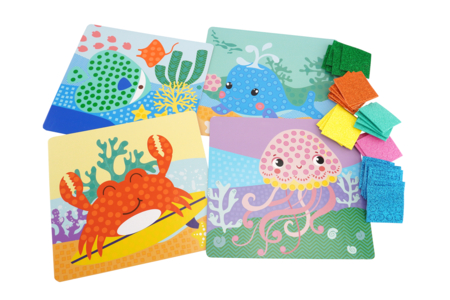 cuadros Gomets animales marinos - Novedades 2026 – 10doigts.fr