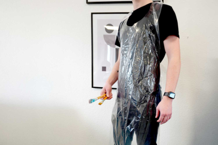 delantal desechable - Delantales y protecciones – 10doigts.fr