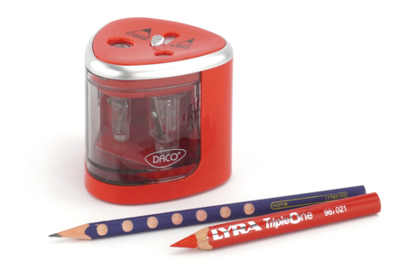 Electric Sharpener - 2 Holes - 1 - Drawing Accessories - 10doigts.com - Drawing Accessories – 10doigts.fr