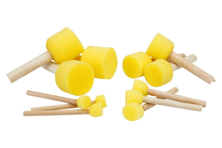 tampones de espuma redondos - Tampones de espuma, esponjas – 10doigts.fr