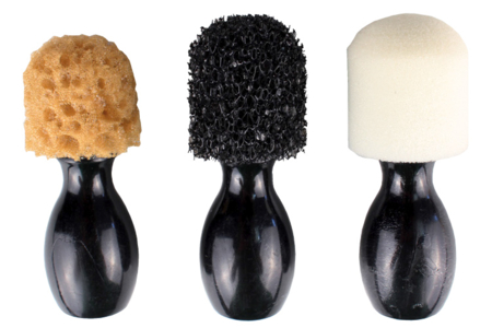 Tampón fantasía con mango de madera - Tampones de espuma, esponjas – 10doigts.fr