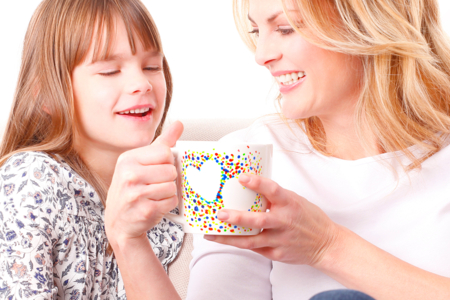 Taza Día de la Madre Pintura - Manualidades día de la madre – 10doigts.fr