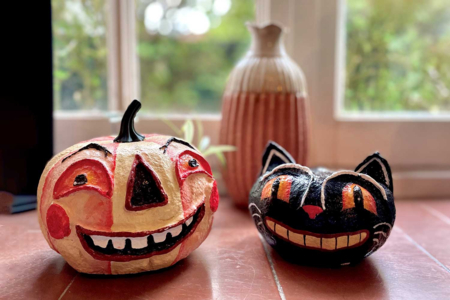 títulos papier mâché halloween - Papel maché - Pastas autoadaptables – 10doigts.fr