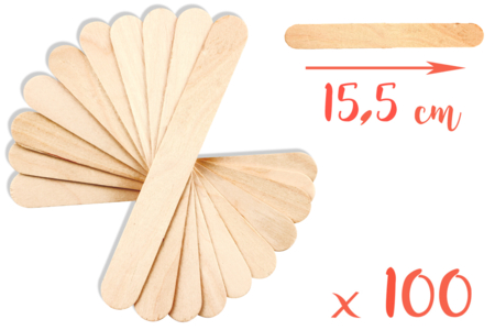 varillas de madera natural - Accesorios en madera – 10doigts.fr