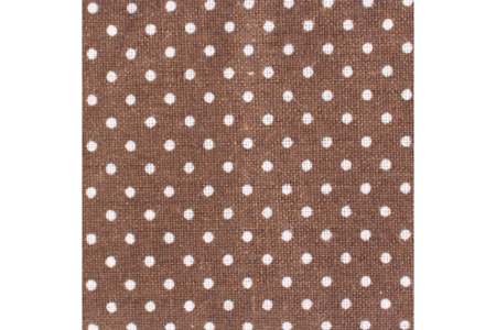 Brown Printed Cotton Fabric - 43 x 53 cm - 4 - Fabric Coupons - 10doigts.com - Fabric Coupons – 10doigts.fr