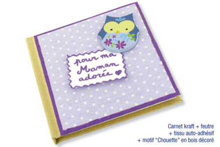 Cuaderno de líneas, cubierta kraft - Álbumes y cuadernos – 10doigts.fr