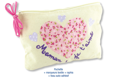 Telas autoadhesivas - Manualidades día de la madre – 10doigts.fr