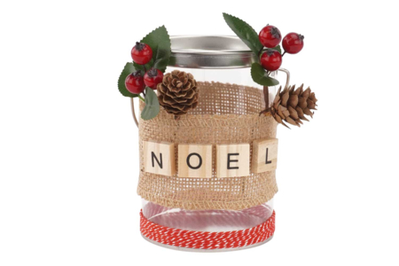 saco de yute navideño - Lona de yute - Textiles – 10doigts.fr