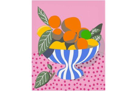 Printed Canvas to Paint - Fruits - 2 - Paint by Numbers - 10doigts.com - Paint by Numbers – 10doigts.fr