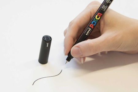Posca fine black line - POSCA Markers – 10doigts.fr