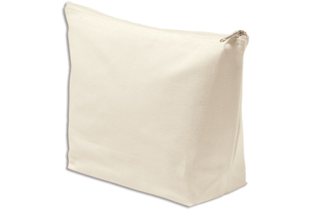 Trousse de joyas, de tesoros... de algodón con cierre de cremallera 19 x 13.5 cm - Manualidades día de la madre – 10doigts.fr