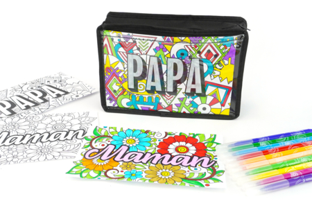 PAPA / MAMAN Toiletry Bag - 3 - Mother's Day Crafts - 10doigts.com - Mother's Day Crafts – 10doigts.fr