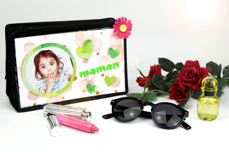 estuche de viaje joyas regalo Día de la Madre - Manualidades día de la madre – 10doigts.fr