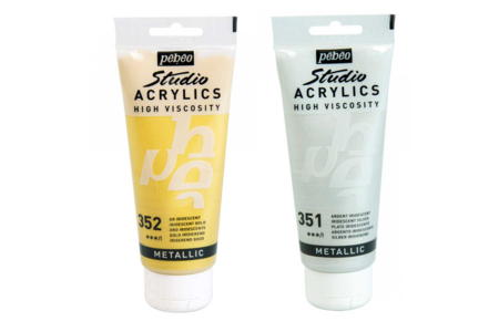 Iridescent Acrylic Pebeo, 100 ml - 1 - Effect Acrylic Paint - 10doigts.com - Effect Acrylic Paint – 10doigts.fr