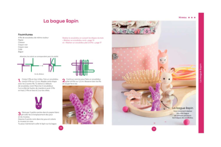 Book: Discovering Scoubidous - 5 - Scoubidou - 10doigts.com - Scoubidou – 10doigts.fr