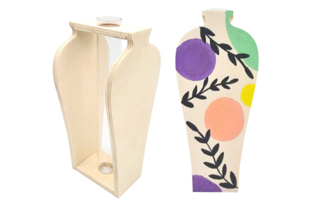 Wooden Vase - 2 - Office Supplies - 10doigts.com - Office Supplies – 10doigts.fr