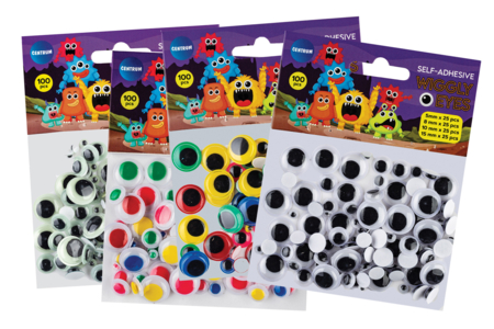 Adhesive Movable Eyes - Colors of Your Choice - 1 - Googly Eyes - 10doigts.com - Googly Eyes – 10doigts.fr