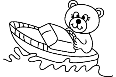 Dibujos para imprimir : Osito 061 – 10 Doigts