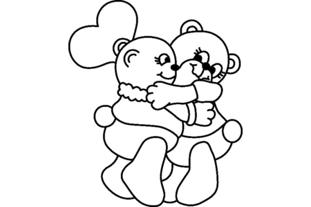 Dibujos para imprimir : Osito01 – 10 Doigts