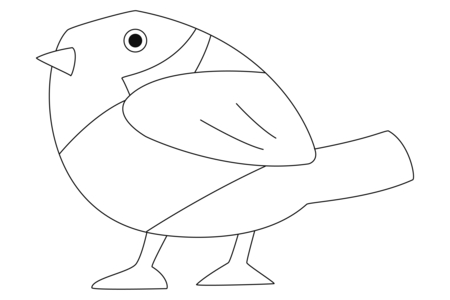 Printable coloring pages: Pie 01 – 10 Doigts