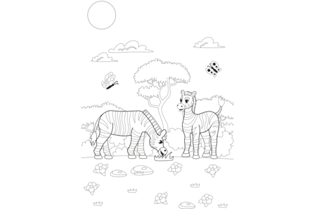 Printable coloring pages Jungle-animals16 – 10doigts