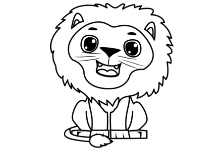 Printable coloring pages: Savannah-animals5 – 10 Doigts