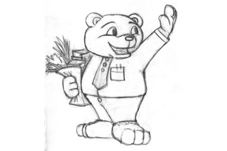 Dibujos para imprimir : Osito 17 – 10 Doigts