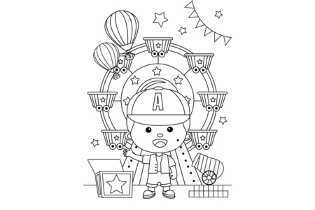 Dibujos para imprimir : Carnaval-16 – 10 Doigts