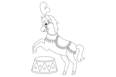 Dibujos para imprimir : Circo10 – 10 Doigts