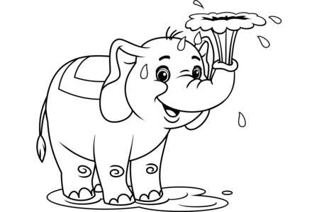 Printable coloring pages: Cirque15 – 10 Doigts