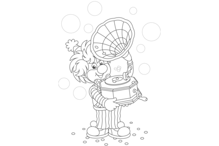 Dibujos para imprimir : Circo6 – 10 Doigts