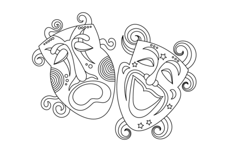 Dibujos para imprimir : Máscara11 – 10 Doigts