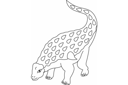 Printable coloring pages: Edmontonia – 10 Doigts