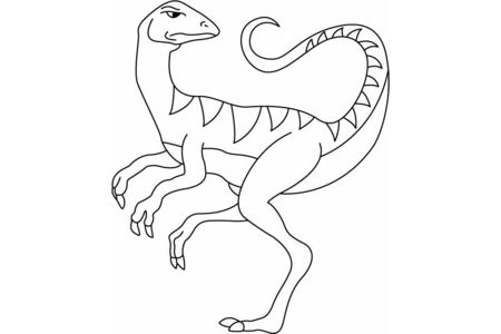 Printable coloring pages: Kakuru – 10 Doigts