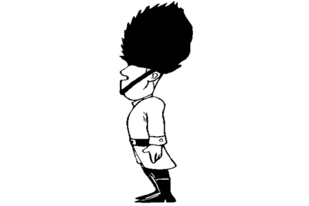 Dibujos para imprimir : Palacio de Buckingham – 10 Doigts