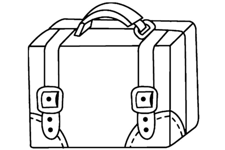Dibujos para imprimir : Cartable 01 – 10 Doigts