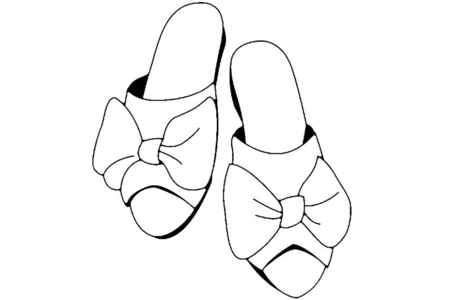 Dibujos para imprimir : Zapatos 05 – 10 Doigts