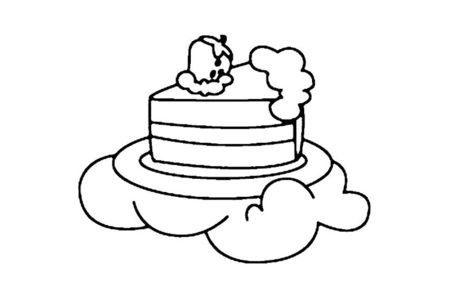 Dibujos para imprimir : Pastel 05 – 10 Doigts